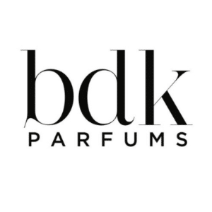 BDK Parfums logo in elegant black font.