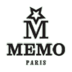 Logo of Memo Paris featuring a star and bold text.