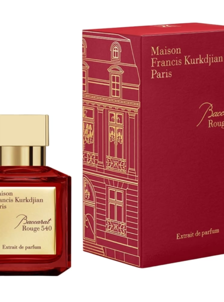 Elegant Maison Francis Kurkdjian Paris perfume bottle with matching box.