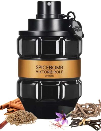 A grenade-shaped spice container with herbs and spices around it.