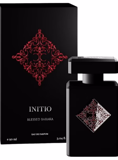 Initio Blessed Baraka black perfume bottle