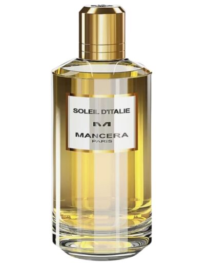 Elegant bottle of Narciso Rodriguez perfume with golden liquid.