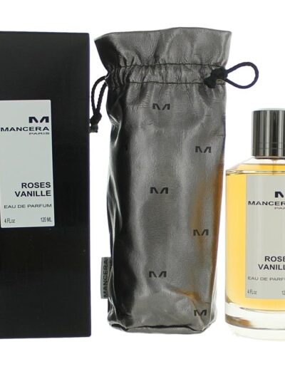 A luxury bottle of Prada perfume with its box and gray pouch.