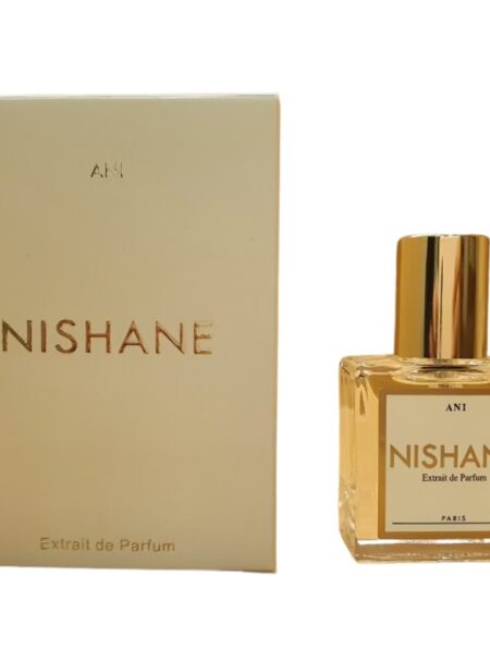 Nishane perfume bottle with matching box.