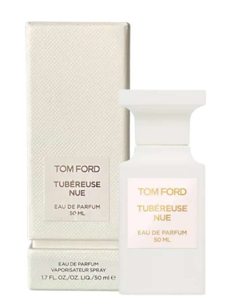 Tom Ford white perfume bottle and box.